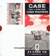 Case 2 & 4 Row Corn Planters Sales Brochure 1931-case-Model Barn