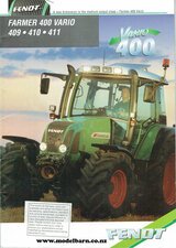 Fendt 400 Vario Series Tractors Sales Brochure-other-brochures-Model Barn