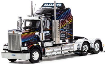 1/50 KW T909 Prime Mover "Ross Transport" (rainbow)-trucks-and-trailers-Model Barn