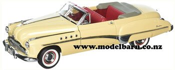 1/18 Buick Roadmaster Convertible (1949, beige)-buick-Model Barn