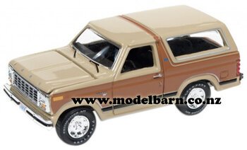 1/64 Ford Bronco (1980, dark brown & light brown)-ford-Model Barn