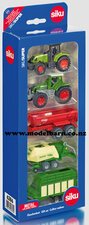Tractors & Implements Assortment Set (5)-claas-Model Barn