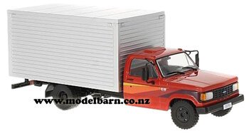 1/43 Chev D40 Truck (1985, red & grey)-chevrolet-and-gmc-Model Barn