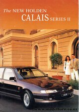 Holden Calais Series II Car Brochure 1996-nz-brochures-Model Barn