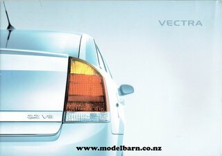 Holden Vectra Car Brochure 2003-nz-brochures-Model Barn
