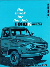 Ford K200 Truck Brochure -nz-brochures-Model Barn