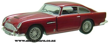 1/38 Aston Martin DB5 (metallic red)-kinsmart-Model Barn