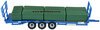 1/32 Kane Big Bale Trailer & 7 Square Hay Bales