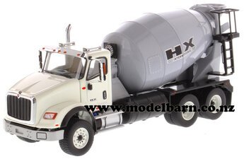 1/50 International HX615 Concrete Mixer (white)-international-Model Barn