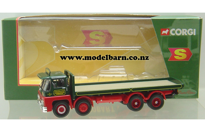 Corgi 1:50 - 1 - Camión A Escala - Corgi Classics Eddie Stobart Leyland Camion Con Plataforma Beaver Camion Truck 25102