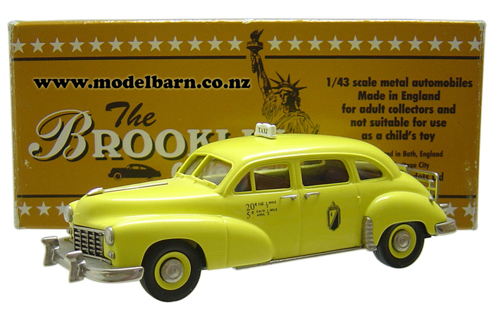 1/43 Checker New York Taxi (1949, yellow)