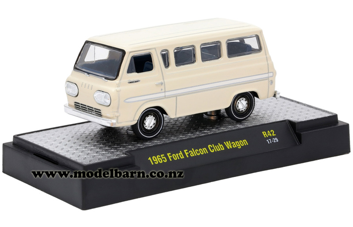 1/64 Ford Falcon Club Wagon (1965, white)