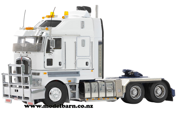 1/50 Kenworth K200 Prime Mover 2.8m (white & blue)