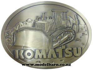 Belt Buckle Komatsu D375A Bulldozer-belt-buckles-Model Barn