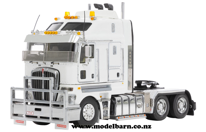 1/50 Kenworth K200 Prime Mover 2.8m (white & black)