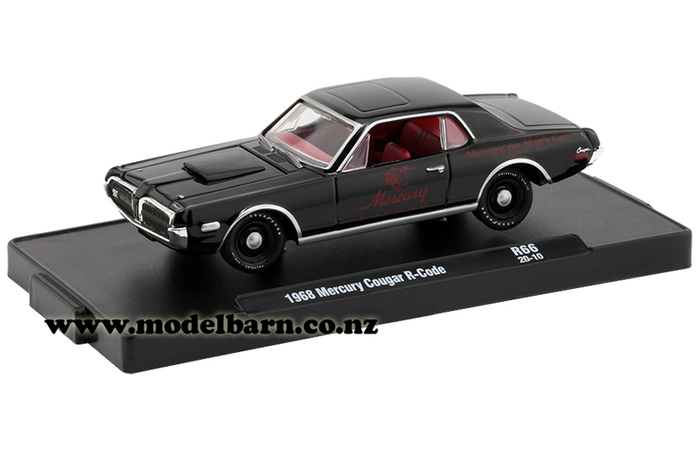 1/64 Mercury Cougar R-Code (1968, black)