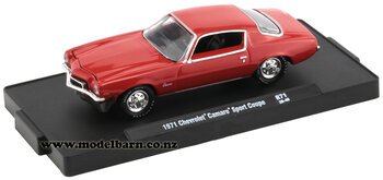 1/64 Chev Camaro Sport Coupe (1971, red)-chevrolet-and-gmc-Model Barn