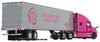 1/50 Mack Anthem Prime Mover & Semi Trailer (pink) "Hit Cancer Like a Mack Truck"