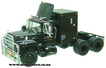 1/43 Mack RS700 Prime Mover (1966, black) "Rubber Duck"-trucks-and-trailers-Model Barn