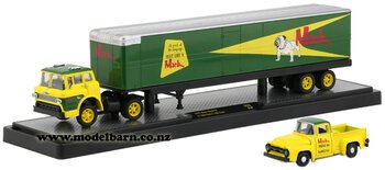 1/64 Mack N (1957) with Semi Freight Trailer & Ford F100 (1956) "Mack"-ford-Model Barn