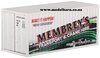 1/50 20ft Metal Shipping Container "Membrey's" Special Edition 1