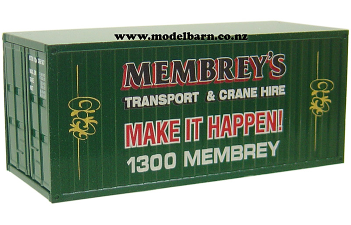 1/50 20ft Metal Shipping Container "Membrey's" Special Edition 4