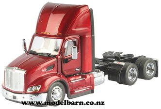 1/50 Peterbilt 579 Prime Mover (red)-peterbilt-Model Barn