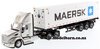 1/50 Peterbilt 579 (silver) with Container Semi-Trailer