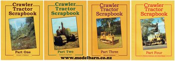Book Combo "Crawler Tractor Scrapbook Parts 1, 2, 3, 4"-nz-books-Model Barn