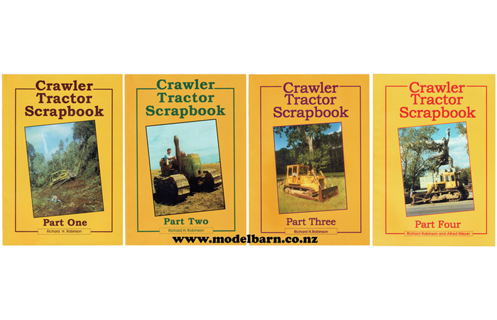 Book Combo "Crawler Tractor Scrapbook Parts 1, 2, 3, 4"