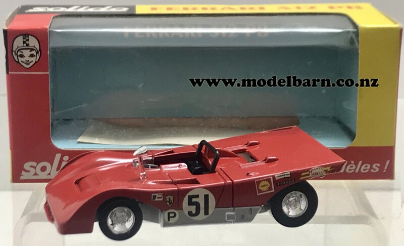 1/43 Ferrari 312 PB Race Car (red) - Vehicles-Ferrari : Model Barn