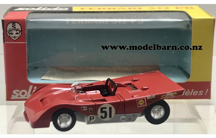 1/43 Ferrari 312 PB Race Car (red)