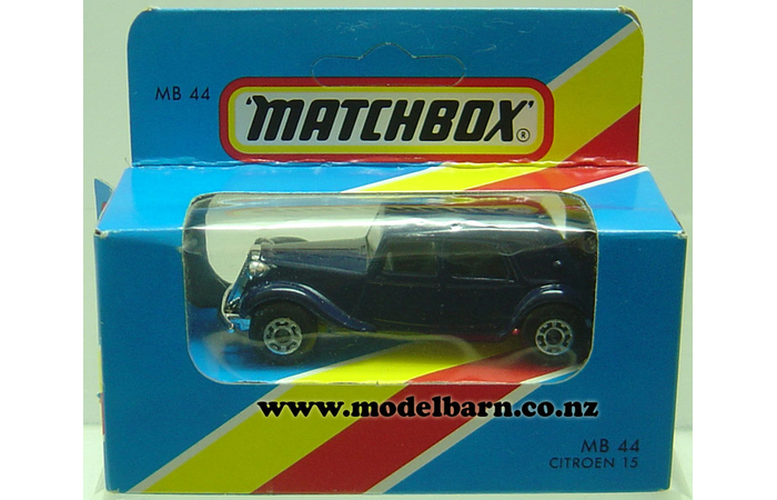 Citroen 15 dark blue 70mm Vehicles Other Vehicles Model