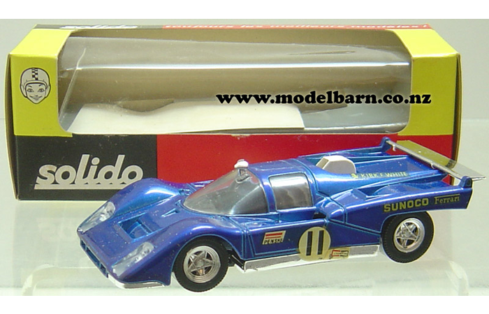 1/43 Ferrari 512 Race Car (blue) "Sunoco"