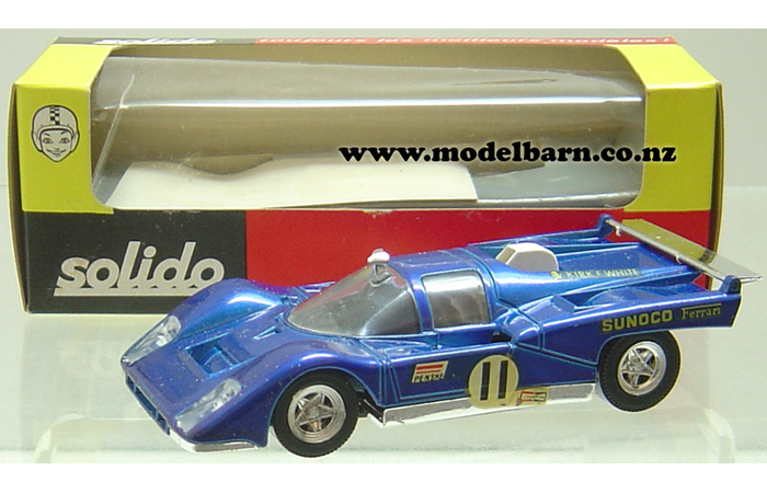 1/43 Ferrari 512 Race Car (blue) "Sunoco"