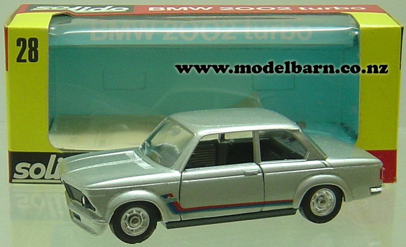 1/43 BMW 2002 Turbo (silver) - Vehicles-BMW : Model Barn - Solido