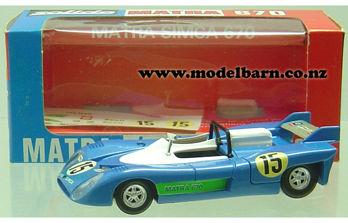 1/43 Matra-Simca MS670 Le Mans Race Car No 15