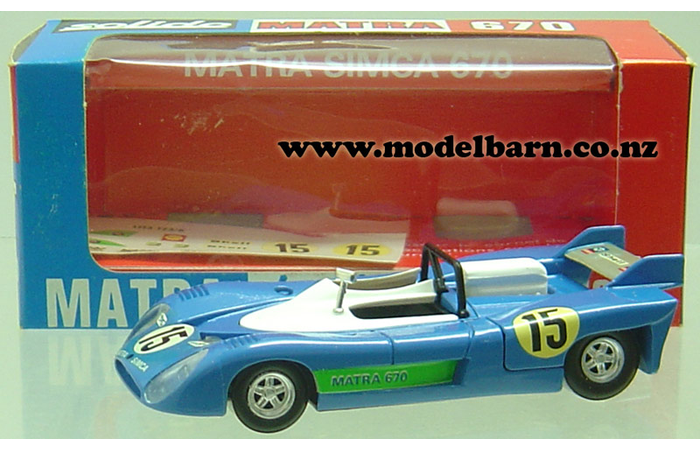 1/43 Matra-Simca MS670 Le Mans Race Car No 15