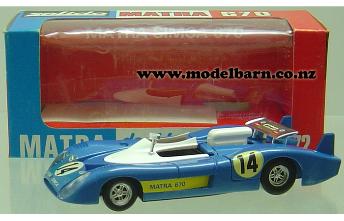 1/43 Matra-Simca MS670 Le Mans Race Car No 14