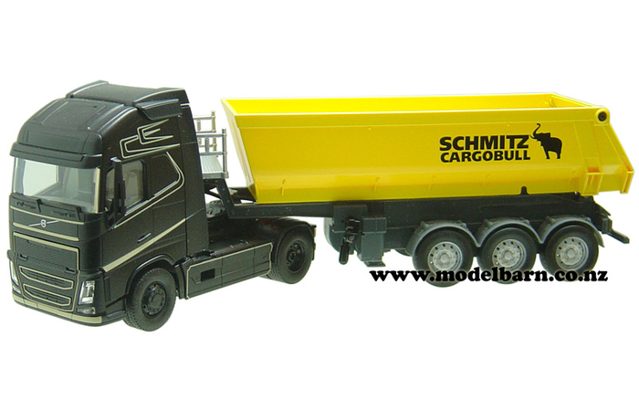 1/32 Volvo FH16 & Schmitz Cargobull Tipping Semi Trailer Combo Radio Control