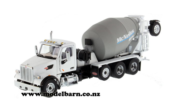 1/50 Peterbilt 567 Concrete Mixer (white)