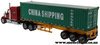 1/50 International LoneStar (red) with "China Shipping" Container Semi-Trailer