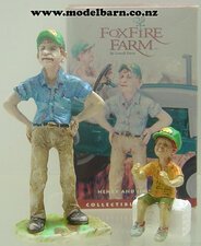 1/16 "Henry & Jimmie" Figurines (Foxfire Farm)-animals-and-figurines-Model Barn