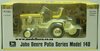 1/16 John Deere 140 Lawn & Garden Tractor (yellow) with Rear Rotary Hoe