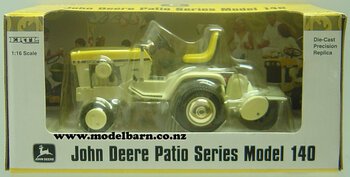 1/16 John Deere 140 Lawn & Garden Tractor (yellow) with Rear Rotary Hoe-john-deere-Model Barn