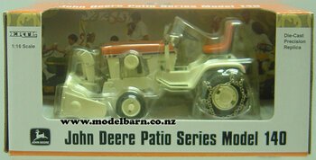 1/16 John Deere 140 Lawn & Garden Tractor (orange) & Front Snow Blower-john-deere-Model Barn