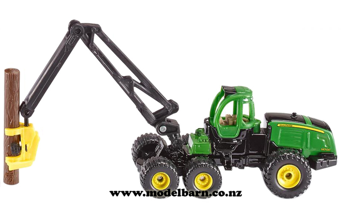 1/87 John Deere 1470E Tree Harvester & Logs