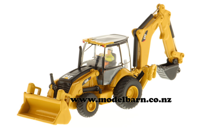 1:87 Cat® 450E Backhoe Loader — Diecast Masters America