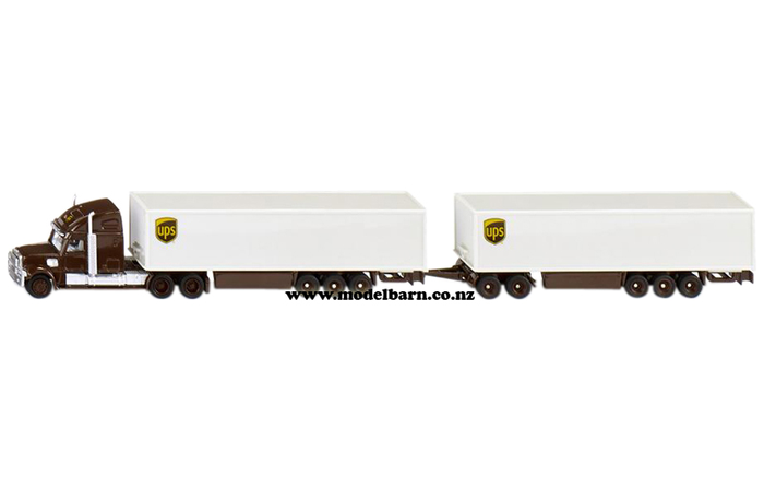 1/87 Freightliner Road Train "UPS"