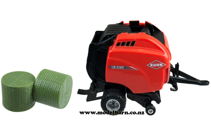 1 32 Kuhn VB 3160 Round Baler 2 Bales Farm Equipment Kuhn Model 1-32-kuhn-vb-3160-round-baler-2-bales-farm-equipment-kuhn-model
